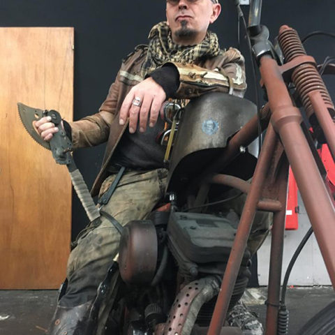 Troupe post-apocalyptique "Wasteland Crushers" de la compagnie Rêves Temporels