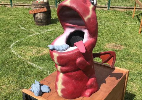 Nourris le dragon - Troupe médiévale-fantastique "Les Arpenteurs de Guldrasyl" de la compagnie Rêves Temporels