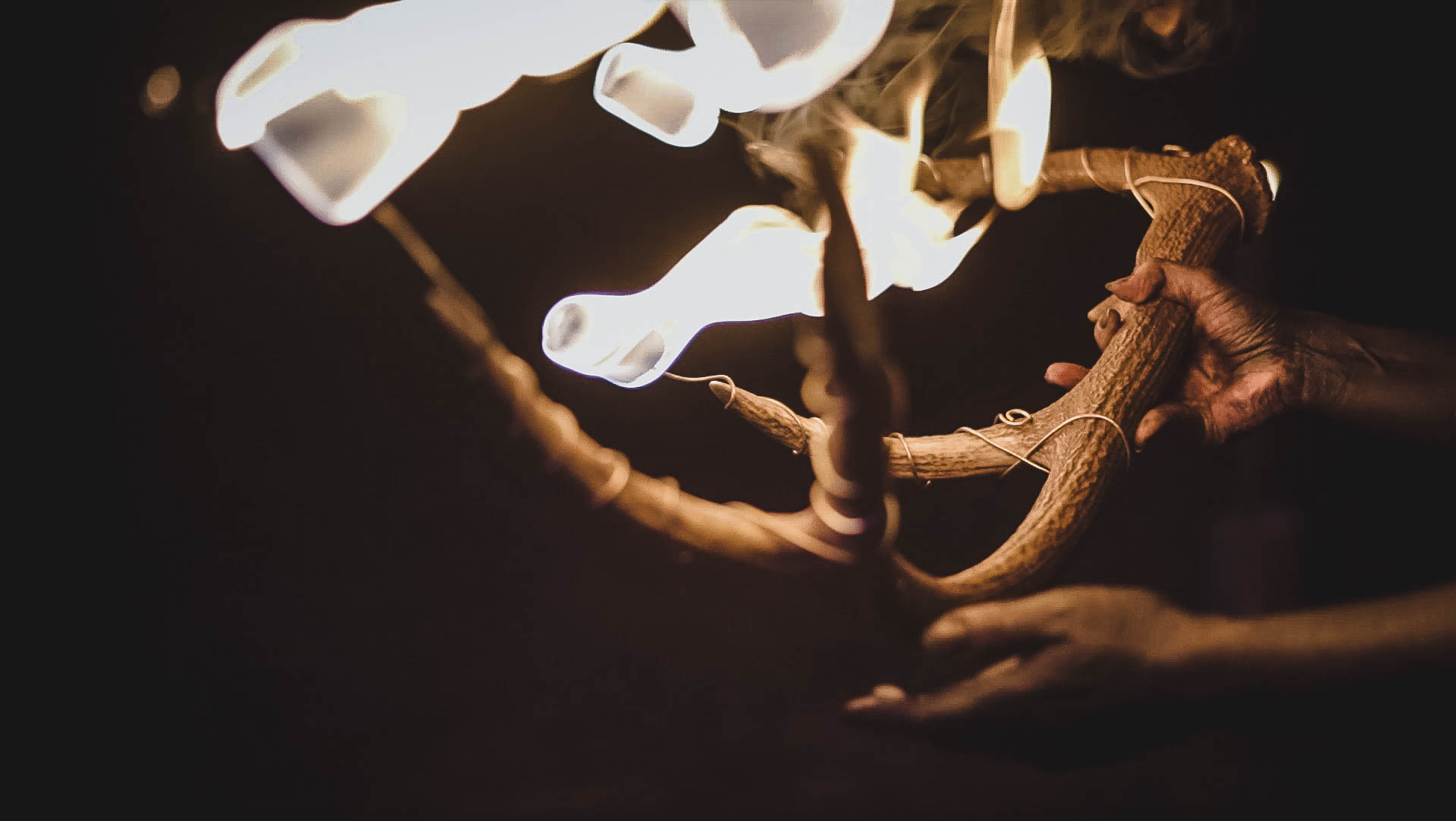 Valka, spectacle de feu pagan - Compagnie Rêves Temporels et TwinFlame