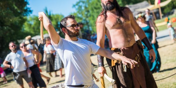 Lancer de haches - Les Arpenteurs de Guldrasyl